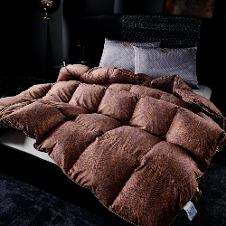 家纺货源 南通家纺 一件代发（总）抗日家纺 专版花型高密度超柔数码印花单层立体防绒羽绒被壳