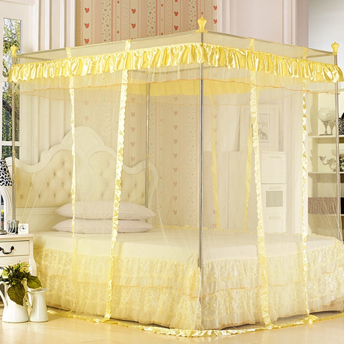 91家纺网 家纺一手货源 找家纺 艾晶美家纺 魅力夏日公主蚊帐