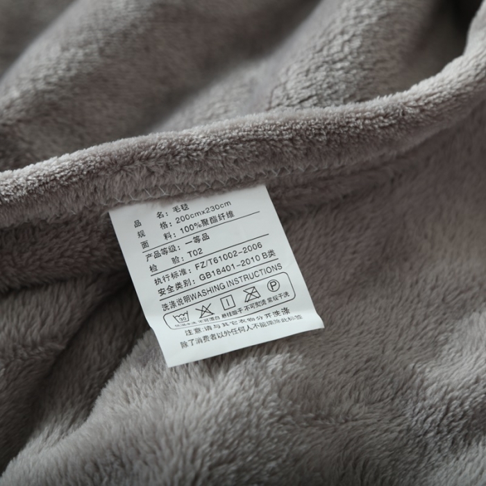 91家纺网 家纺一手货源 找家纺 来菲加厚纯色法莱绒毛毯珊瑚绒毯子素色金貂绒深蓝水银灰