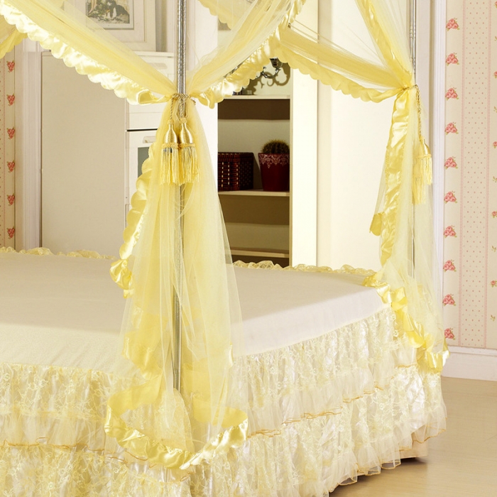 91家纺网 家纺一手货源 找家纺 艾晶美家纺 魅力夏日公主蚊帐