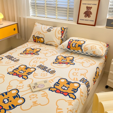 91家纺网 家纺一手货源 找家纺 （总）2023新款全棉印花小清新系列-单枕套