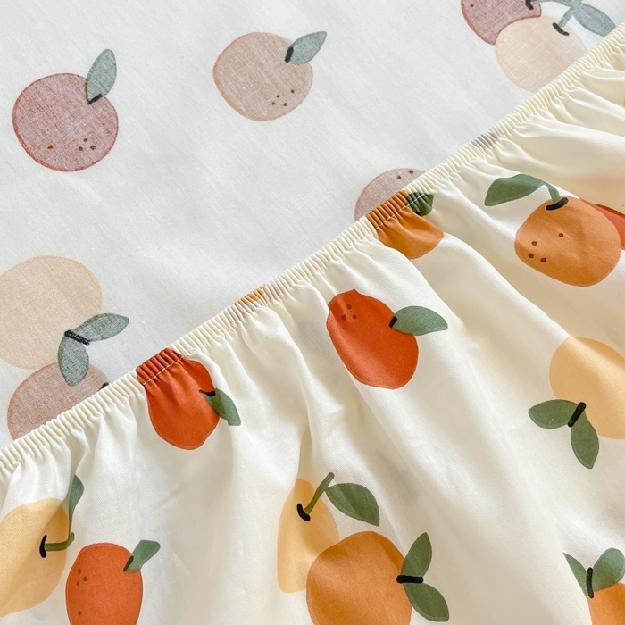 91家纺网 家纺一手货源 找家纺 2023年新款全棉印花单品系列-单床笠 山楂树之恋