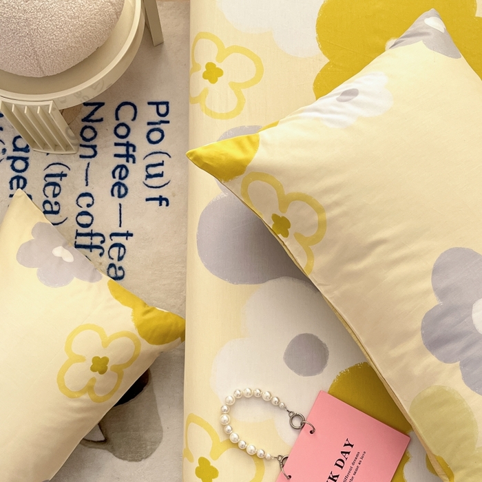 91家纺网 家纺一手货源 找家纺 2023年新款全棉印花单品系列-单床笠 香间