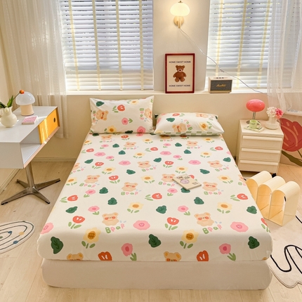 2023年新款全棉印花单品系列-单床笠 小画家