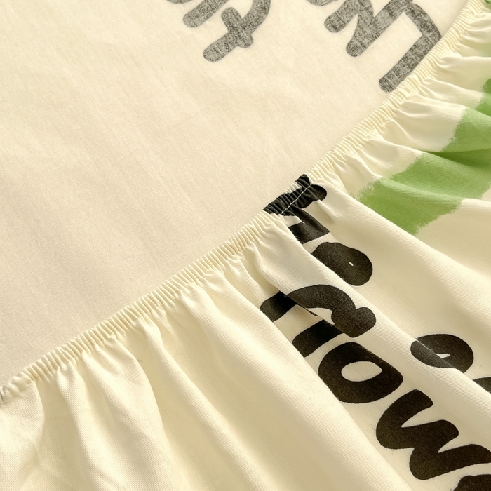 91家纺网 家纺一手货源 找家纺 2023年新款全棉印花单品系列-单床笠 枝意