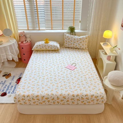 91家纺网 家纺一手货源 找家纺 （总）2023年新款全棉印花单品系列-单床笠