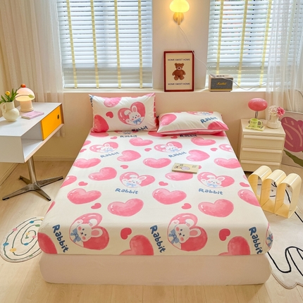 91家纺网 家纺一手货源 找家纺 （总）2023年新款全棉印花单品系列-单床笠