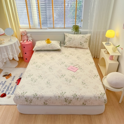 91家纺网 家纺一手货源 找家纺 （总）2023年新款全棉印花单品系列-单床笠