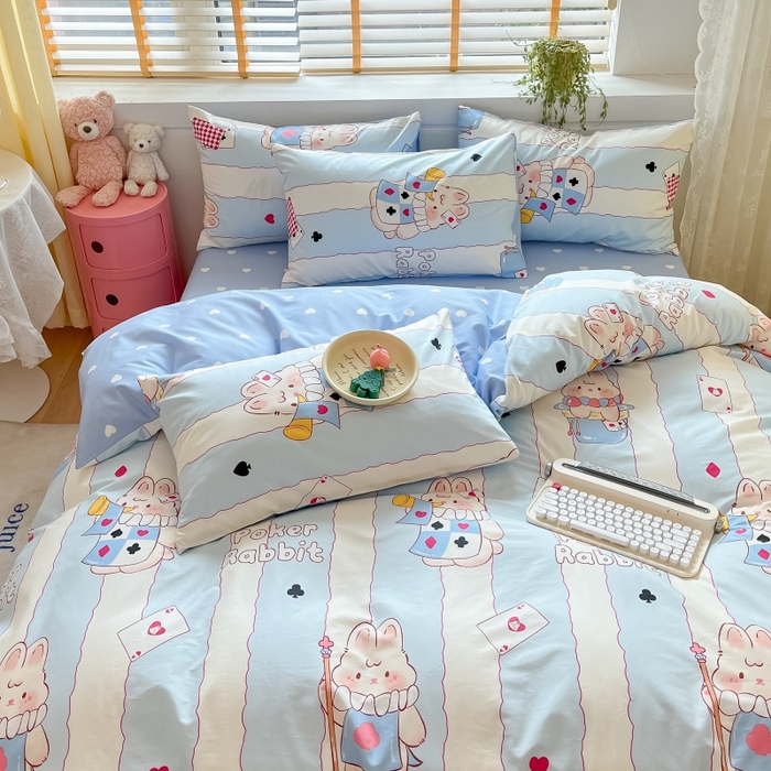 91家纺网 家纺一手货源 找家纺 蓝邻 2023年新款全棉印花单品系列-单被套 佰利滋