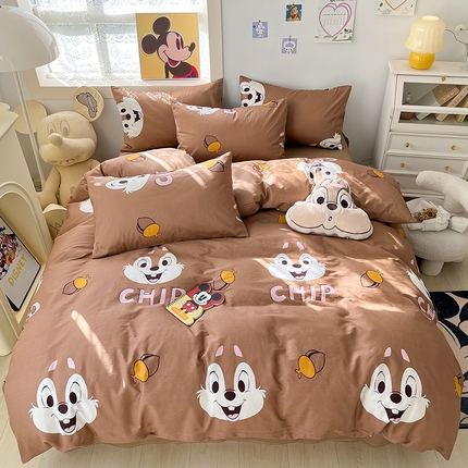 蓝邻 2023年新款全棉印花单品系列-单被套 欢乐鼠