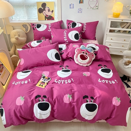 91家纺网 家纺一手货源 找家纺 （总）蓝邻 2023年新款全棉印花单品系列-单被套