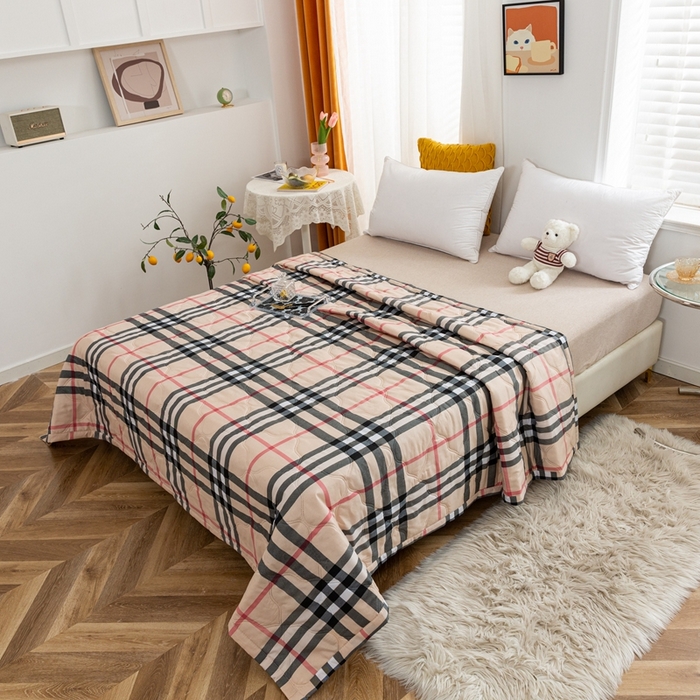 91家纺网 家纺一手货源 找家纺 爱派 2023新款亲肤棉夏被夏凉被空调被被子被芯 城市风格