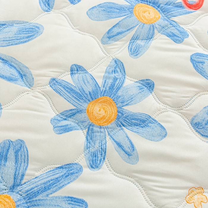 91家纺网 家纺一手货源 找家纺 爱派 2023新款亲肤棉夏被夏凉被空调被被子被芯 花香之恋