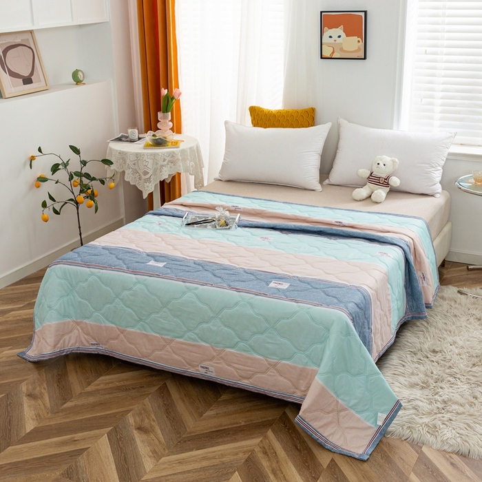 91家纺网 家纺一手货源 找家纺 爱派 2023新款亲肤棉夏被夏凉被空调被被子被芯 美轮美奂