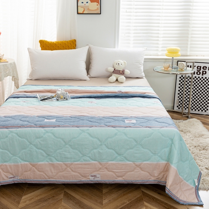 91家纺网 家纺一手货源 找家纺 爱派 2023新款亲肤棉夏被夏凉被空调被被子被芯 美轮美奂