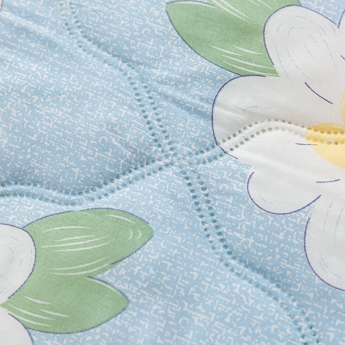 91家纺网 家纺一手货源 找家纺 爱派 2023新款磨毛超声波夏被夏凉被空调被被子被芯 花海