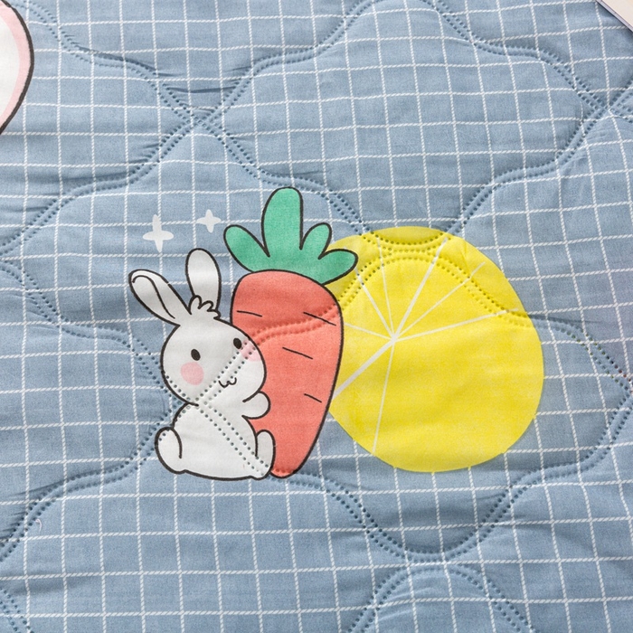 91家纺网 家纺一手货源 找家纺 爱派 2023新款磨毛超声波夏被夏凉被空调被被子被芯 吉祥兔