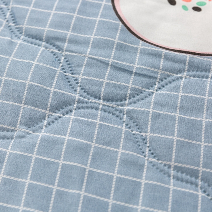 91家纺网 家纺一手货源 找家纺 爱派 2023新款磨毛超声波夏被夏凉被空调被被子被芯 吉祥兔