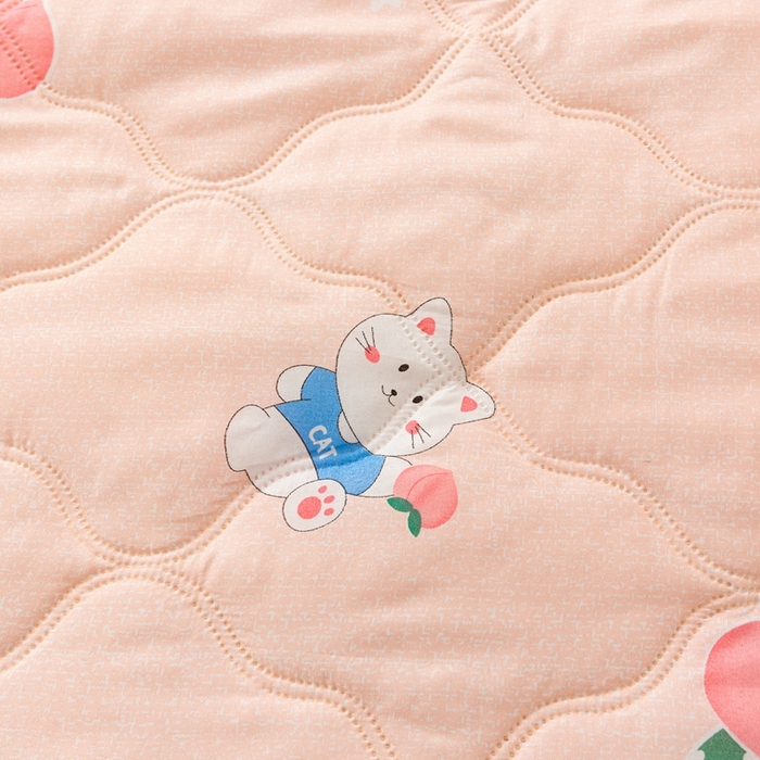 91家纺网 家纺一手货源 找家纺 爱派 2023新款磨毛超声波夏被夏凉被空调被被子被芯 萌萌兔