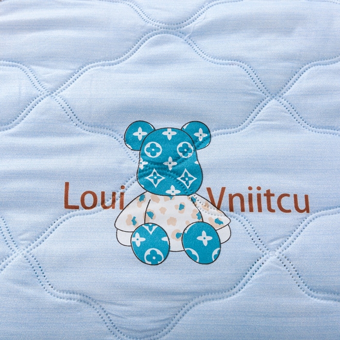 91家纺网 家纺一手货源 找家纺 爱派 2023新款磨毛超声波夏被夏凉被空调被被子被芯 萌萌熊