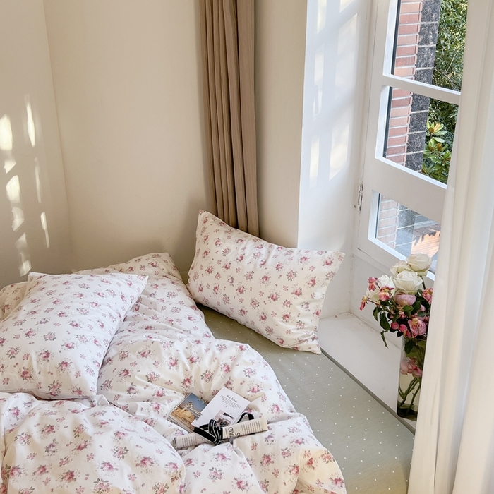 91家纺网 家纺一手货源 找家纺 （总）时年 2023新款全棉四件套热爱生活系列第一期