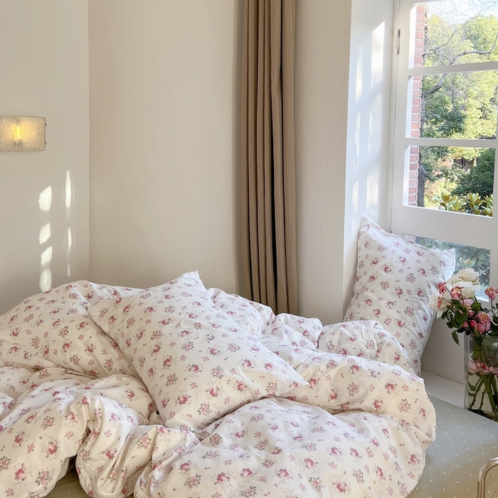 91家纺网 家纺一手货源 找家纺 （总）时年 2023新款全棉四件套热爱生活系列第一期