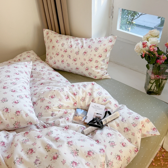 91家纺网 家纺一手货源 找家纺 （总）时年 2023新款全棉四件套热爱生活系列第一期