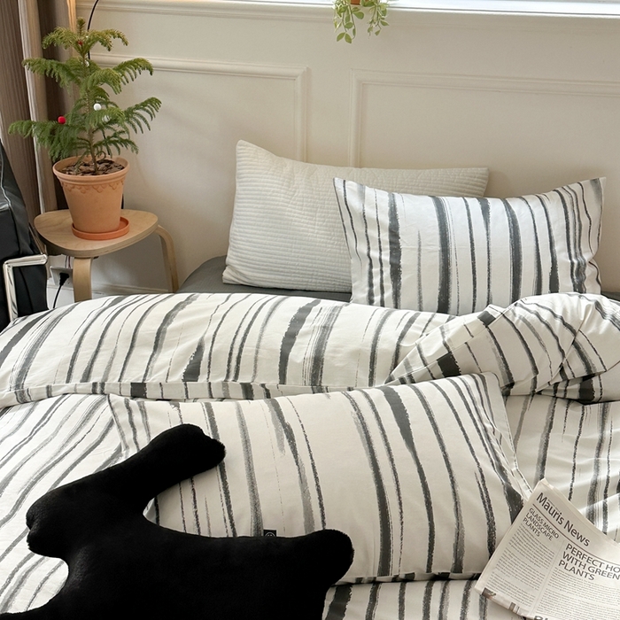 91家纺网 家纺一手货源 找家纺 时年 2023新款全棉四件套热爱生活系列第一期 流年