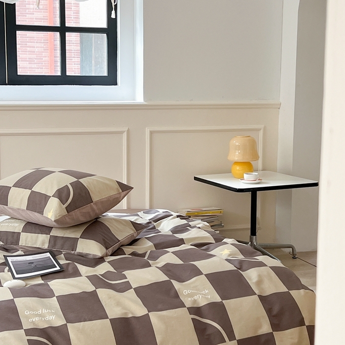 91家纺网 家纺一手货源 找家纺 时年 2023新款全棉四件套热爱生活系列第一期 流星