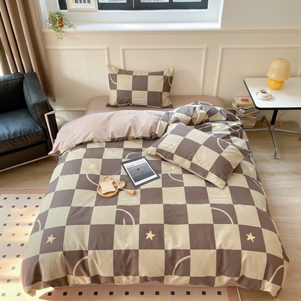 时年 2023新款全棉四件套热爱生活系列第一期 流星