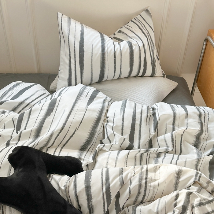 91家纺网 家纺一手货源 找家纺 时年 2023新款全棉四件套热爱生活系列第一期 流年