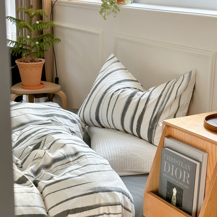 91家纺网 家纺一手货源 找家纺 时年 2023新款全棉四件套热爱生活系列第一期 流年