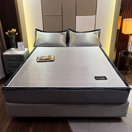 （总）宅部落2023新款加厚碳光丝凉席