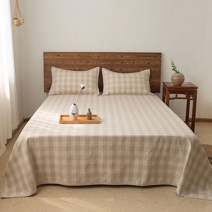 91家纺网 家纺一手货源 找家纺 （总） 麻依 2023新款亚麻细纱凉席三件套