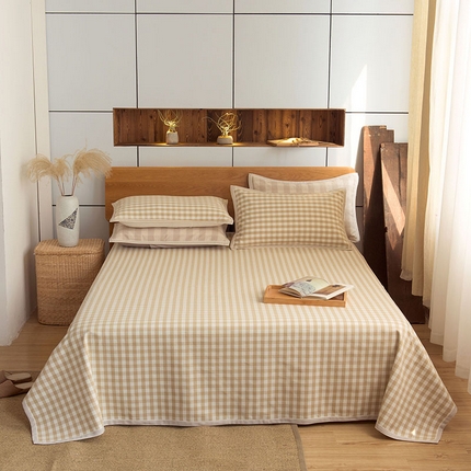 91家纺网 家纺一手货源 找家纺 （总） 麻依 2023新款亚麻细纱凉席三件套