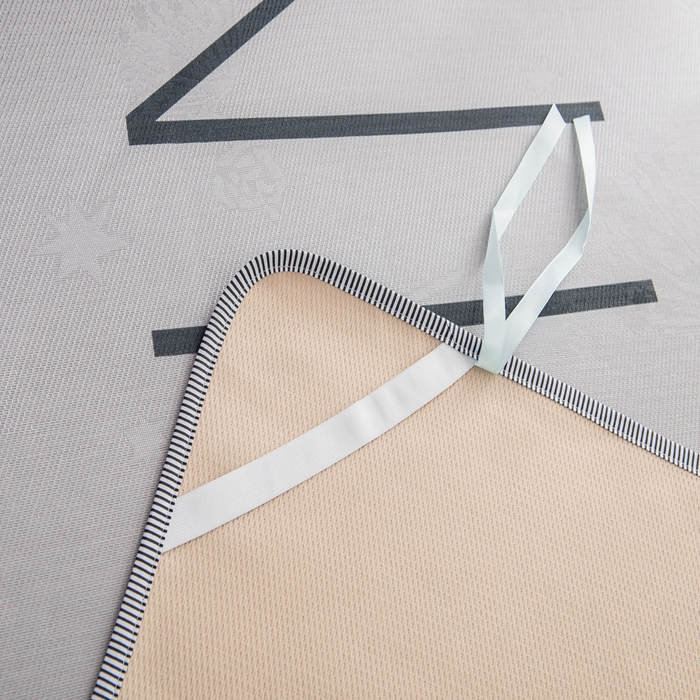 91家纺网 家纺一手货源 找家纺 宅部落2023新款学生宿舍单人凉席 Nice life灰