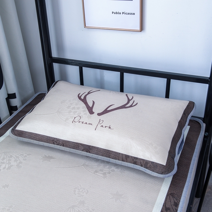 91家纺网 家纺一手货源 找家纺 宅部落2023新款学生宿舍单人凉席 北欧物语