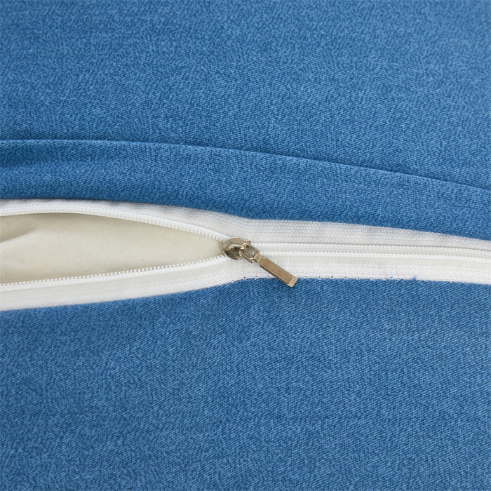 91家纺网 家纺一手货源 找家纺 杜先生 2023新款纯色活性磨毛全棉刺绣夹棉枕套一对 米粒兰