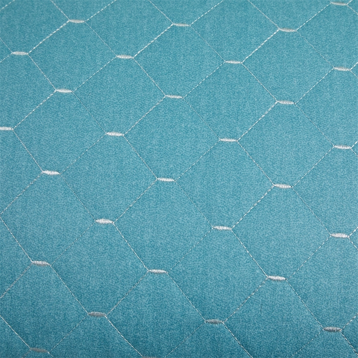 91家纺网 家纺一手货源 找家纺 杜先生 2023新款纯色活性磨毛全棉刺绣夹棉枕套一对 米粒清新绿