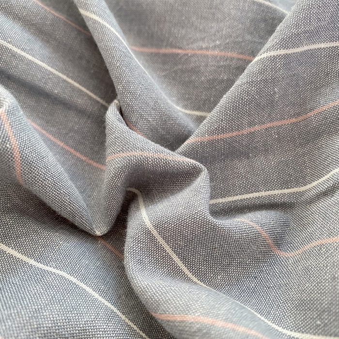 91家纺网 家纺一手货源 找家纺 云家2023无印风色织全棉纯棉水洗棉系列四件套纯色格子 光阴灰