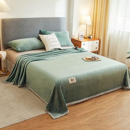 91家纺网 家纺一手货源 找家纺 （总）宅部落 2023云貂绒毯子300克毛毯法莱绒盖毯牛奶绒毛毯