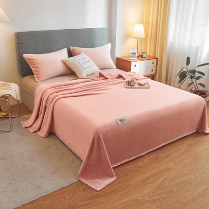 91家纺网 家纺一手货源 找家纺 （总）宅部落 2023云貂绒毯子300克毛毯法莱绒盖毯牛奶绒毛毯