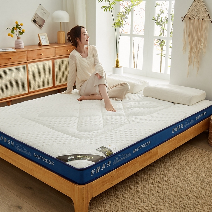 91家纺网 家纺一手货源 找家纺 总优莱床垫 2024新款针织大豆记忆棉床垫