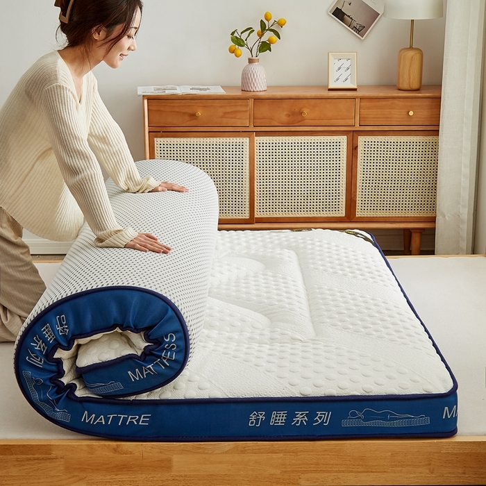 91家纺网 家纺一手货源 找家纺 总优莱床垫 2024新款针织大豆记忆棉床垫