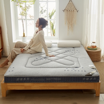 91家纺网 家纺一手货源 找家纺 总优莱床垫 2024新款针织大豆记忆棉床垫