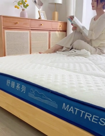 91家纺网 家纺一手货源 找家纺 总优莱床垫 2024新款针织大豆记忆棉床垫