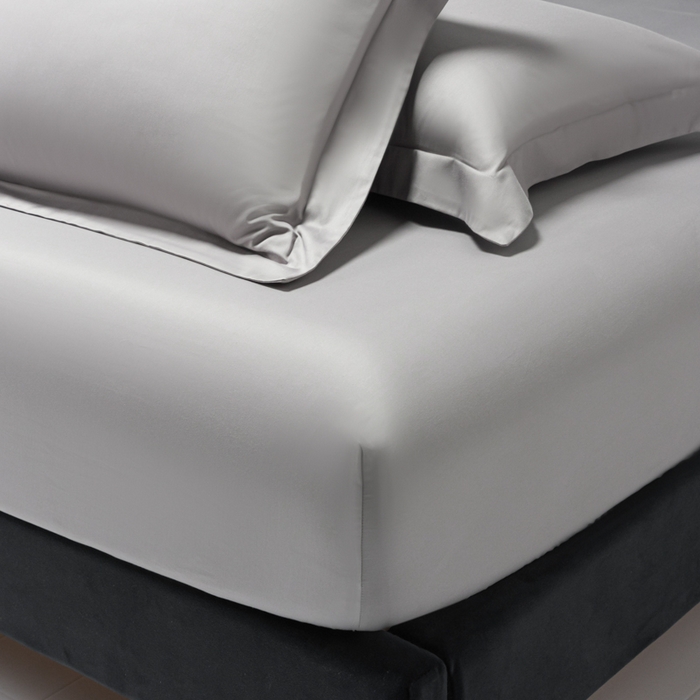 91家纺网 家纺一手货源 找家纺 （总）秀色家纺 2025新款A类50支贡缎双股长绒棉单品床笠