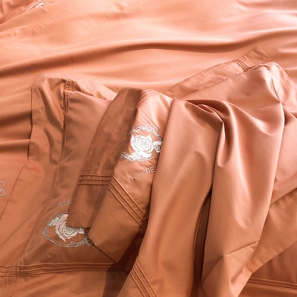 诗黛尔长绒棉刺绣 卡琳娜系列 卡琳娜 香妃橘