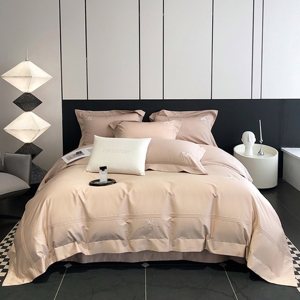 91家纺网 家纺一手货源 找家纺 （总）诗黛尔2023新款长绒棉刺绣 卡琳娜系列