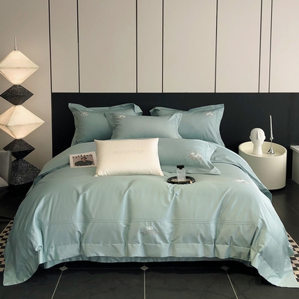 91家纺网 家纺一手货源 找家纺 （总）诗黛尔2023新款长绒棉刺绣 卡琳娜系列